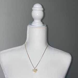 Gold “F OFF” Necklace